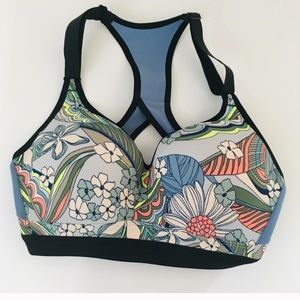 Victoria’s Secret Racerback Floral Sports Bra